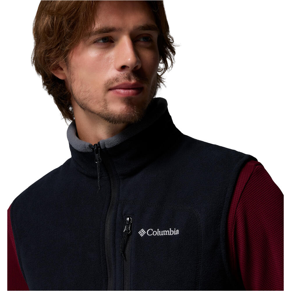 Columbia chaleco outdoor hombre FAST TREK NEGRO 04
