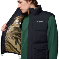 Columbia chaleco outdoor hombre LANDROAMER NEGRO vista detalle
