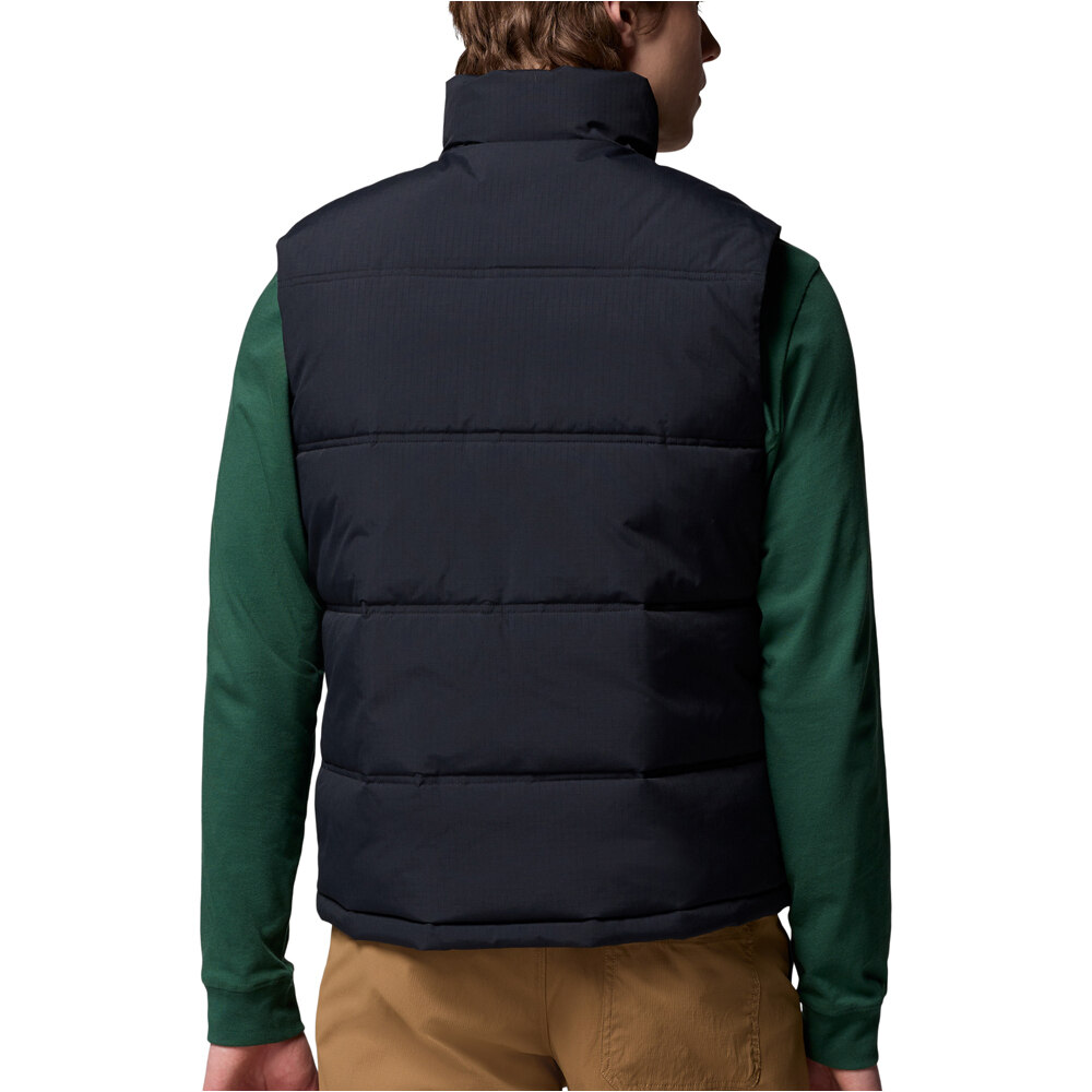 Columbia chaleco outdoor hombre LANDROAMER NEGRO vista trasera