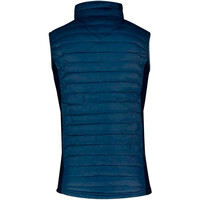 Columbia chaleco outdoor hombre POWDER PASS AZUL vista trasera