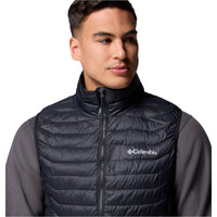 Columbia chaleco outdoor hombre POWDER PASS HYBRID NEGRO 04