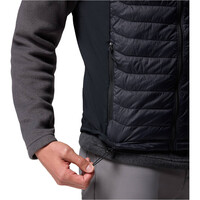 Columbia chaleco outdoor hombre POWDER PASS HYBRID NEGRO 05