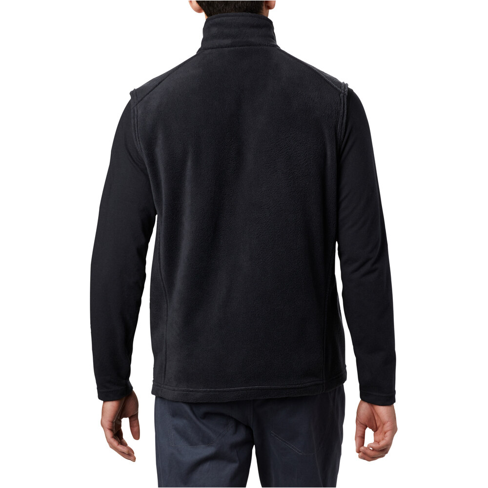 Columbia chaleco outdoor hombre STEENS MOUNTAIN NEGRO vista trasera