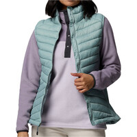 Columbia chaleco outdoor mujer POWDER PASS HYBRID AZUL 03