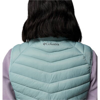 Columbia chaleco outdoor mujer POWDER PASS HYBRID AZUL 06