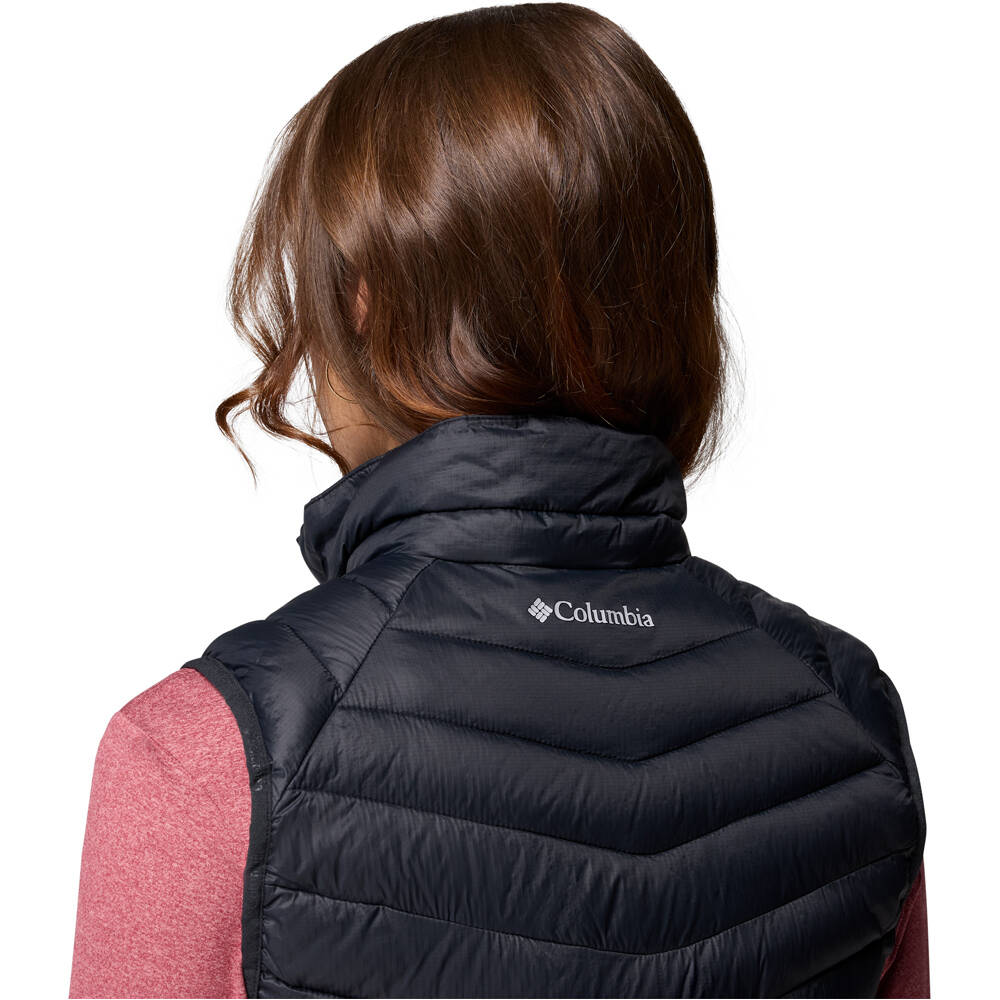 Columbia chaleco outdoor mujer POWDER PASS III NEGRO 06