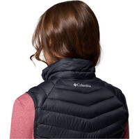 Columbia chaleco outdoor mujer POWDER PASS III NEGRO 06