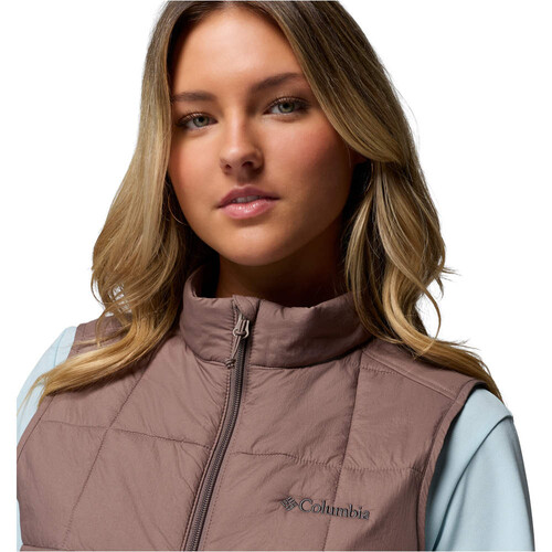 COLUMBIA SIENNA HILL QUILTED marron