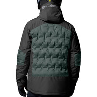 Columbia chaqueta esquí hombre Alpine Break II Jacket NEGRO vista trasera