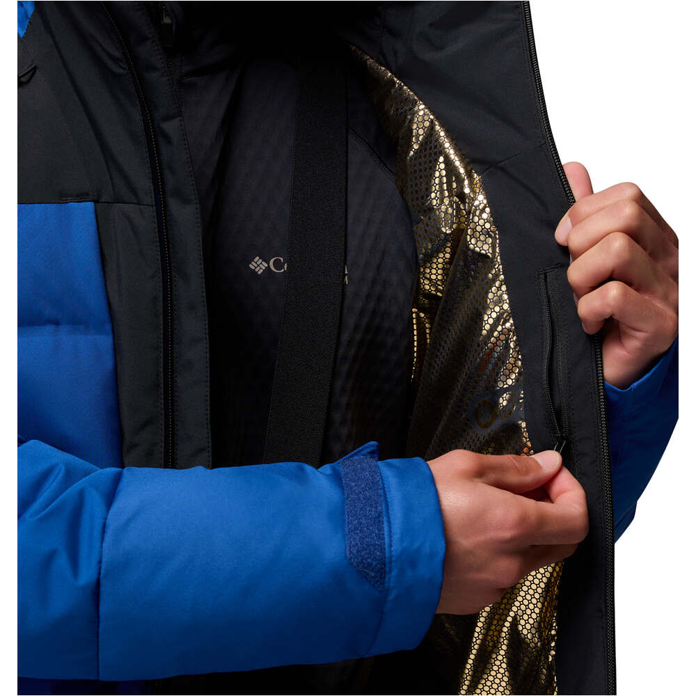 Columbia chaqueta esquí hombre GLACIER RIDGE DOWN AZUL 04