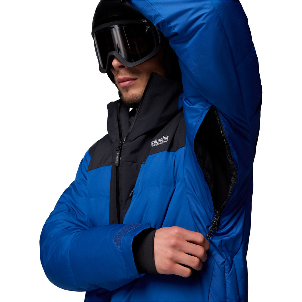 Columbia chaqueta esquí hombre GLACIER RIDGE DOWN AZUL 06