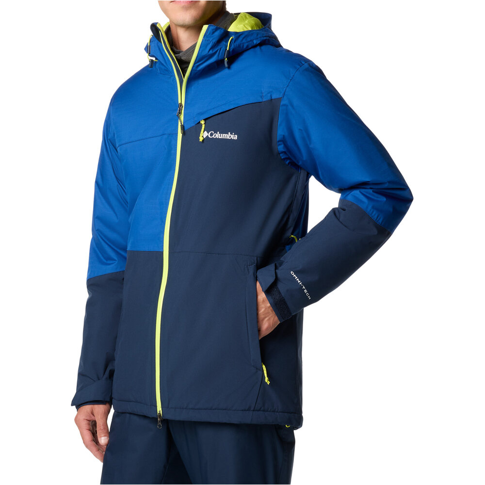Columbia chaqueta esquí hombre ICEBERG POINT II AZUL vista detalle