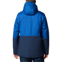 Columbia chaqueta esquí hombre ICEBERG POINT II AZUL vista trasera