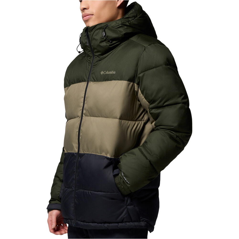 Columbia chaqueta esquí hombre SLOPE STYLE NEGRO vista detalle