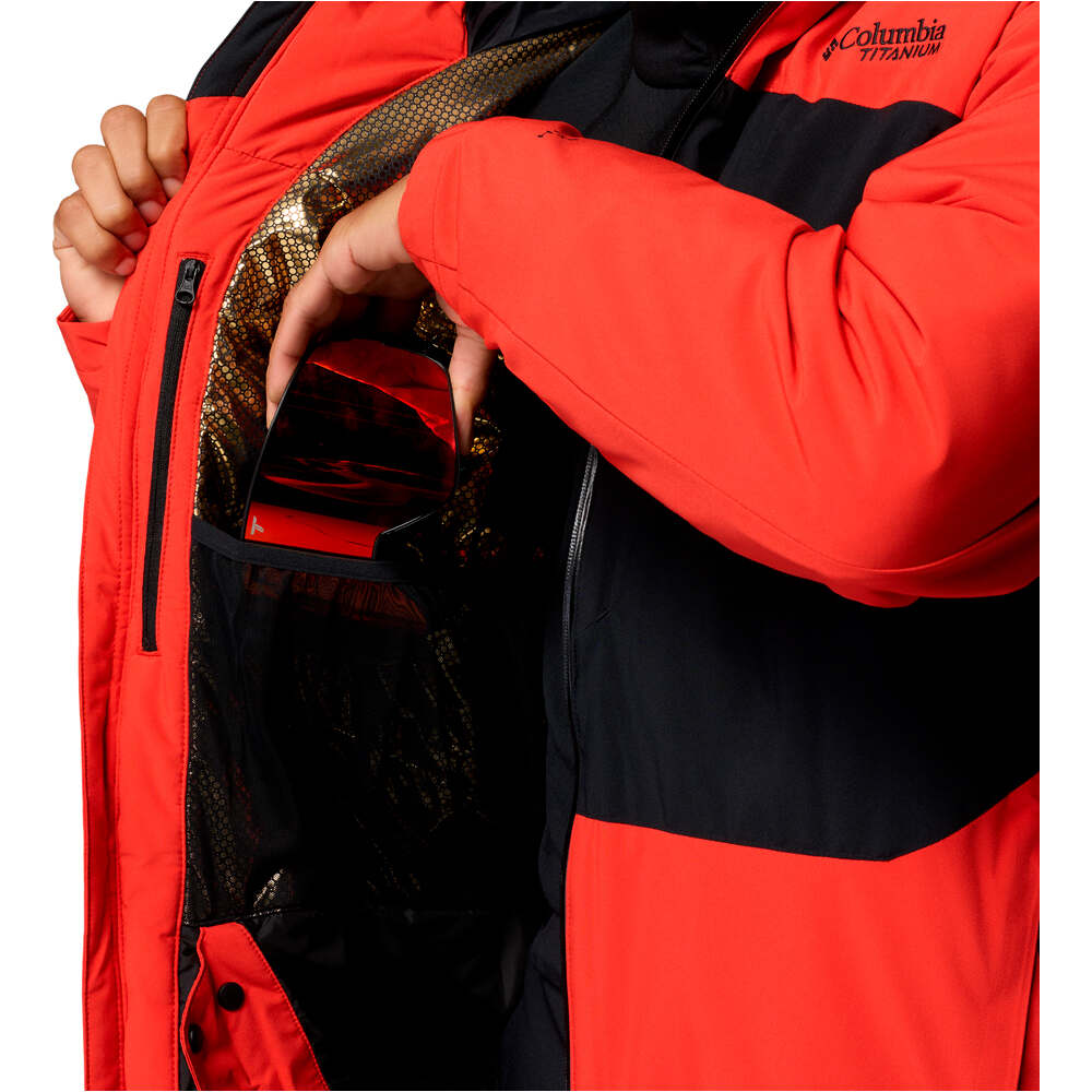 Columbia chaqueta esquí hombre Winter District III Jacket NARANJA 05