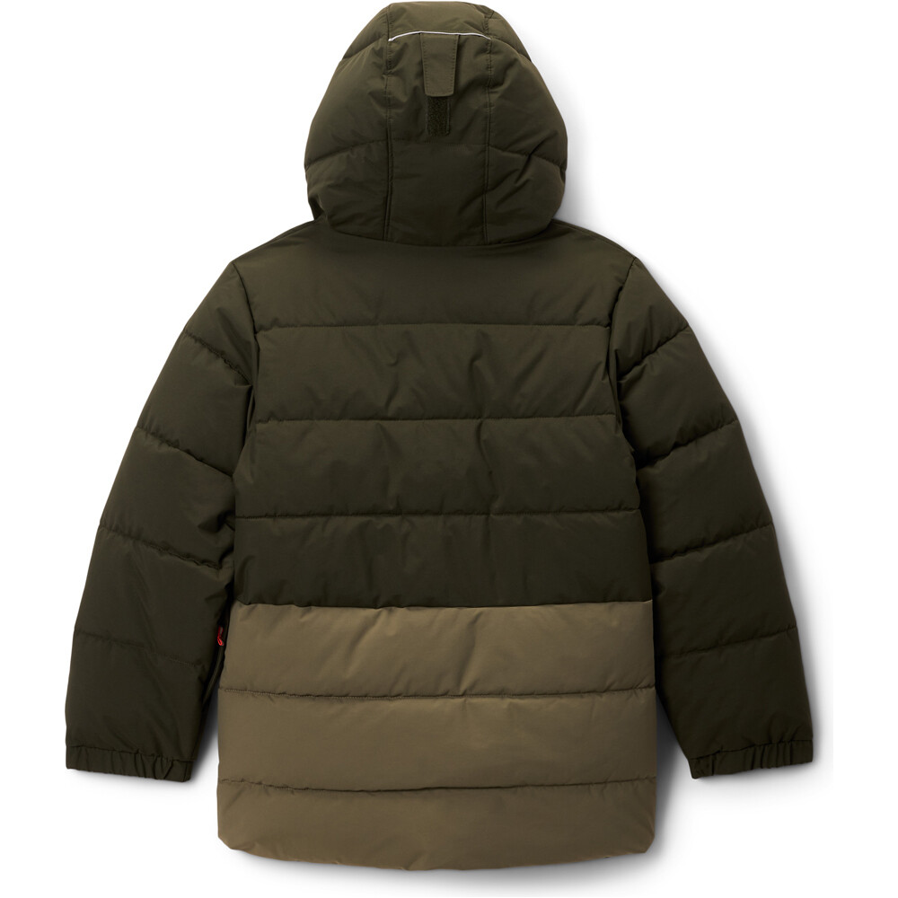 Columbia chaqueta esquí infantil ARCTIC BLAST II VERDE vista trasera