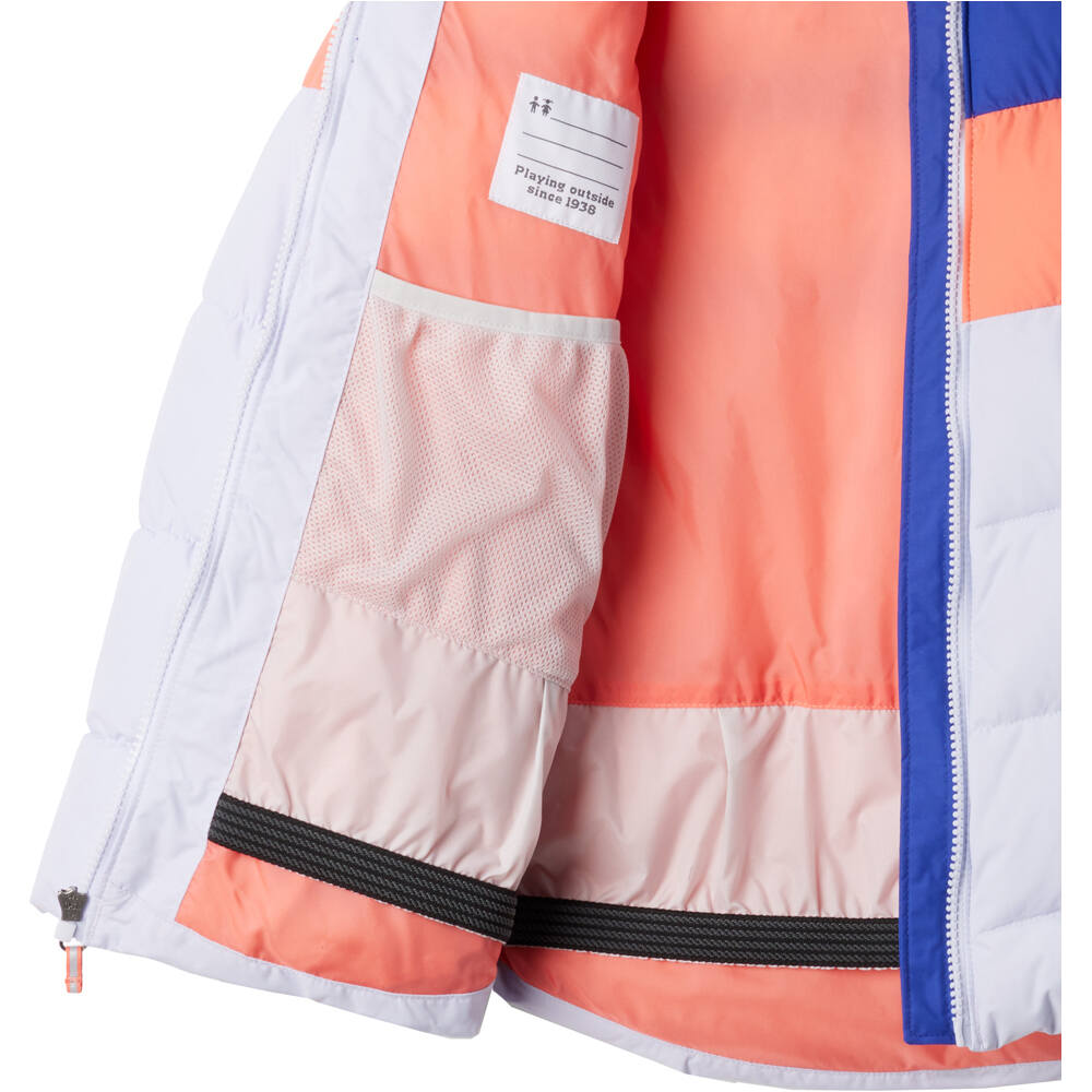 Columbia chaqueta esquí infantil ARCTIC BLAST III MORADO vista detalle