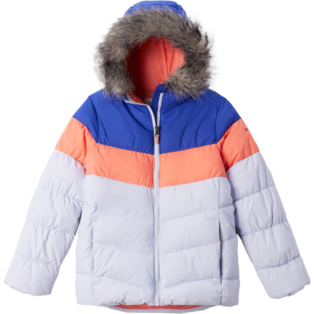 Columbia chaqueta esquí infantil ARCTIC BLAST III MORADO vista frontal