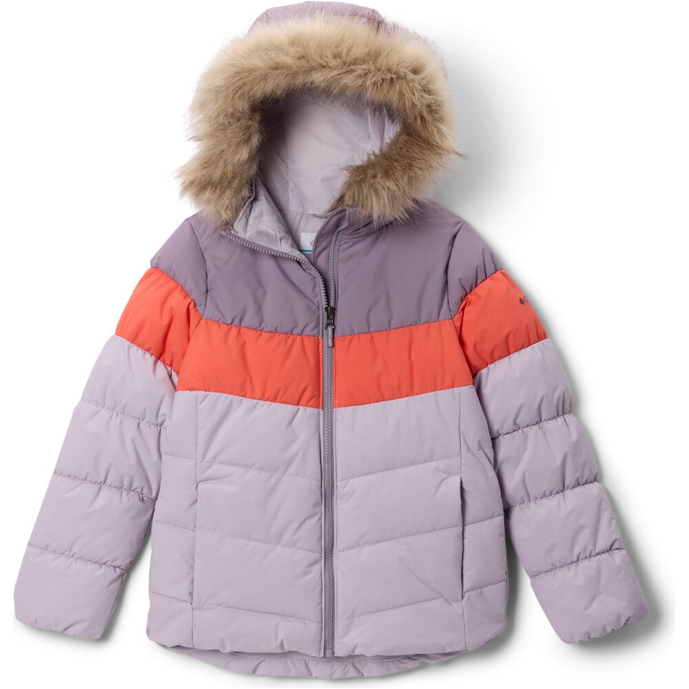 Columbia chaqueta esquí infantil ARCTIC BLAST III MORADO vista frontal