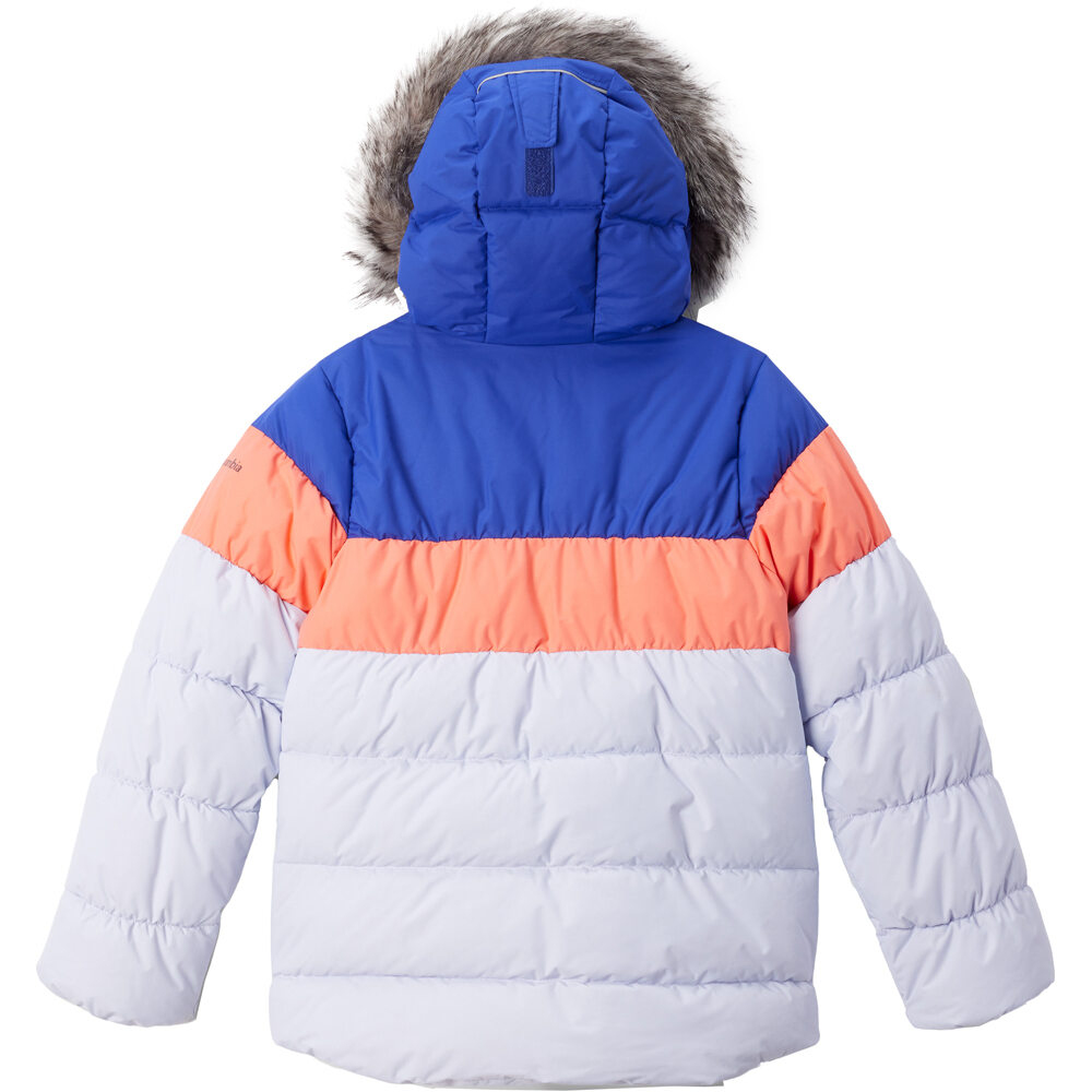 Columbia chaqueta esquí infantil ARCTIC BLAST III MORADO vista trasera