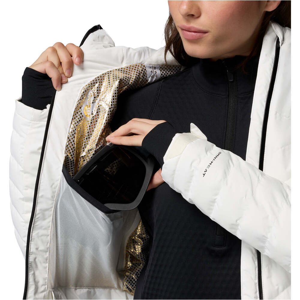 Columbia chaqueta esquí mujer BIRD MOUNTAIN III INSULATED BLANCO 03