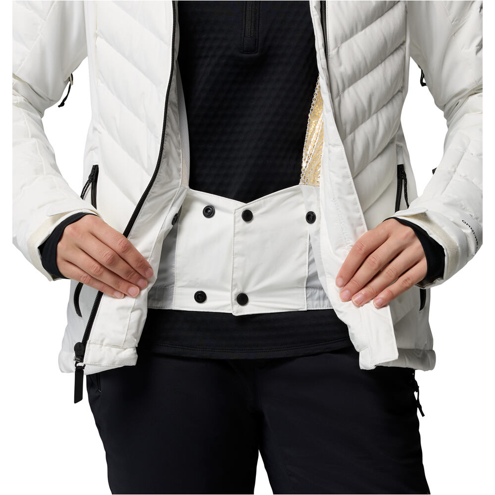 Columbia chaqueta esquí mujer BIRD MOUNTAIN III INSULATED BLANCO 05