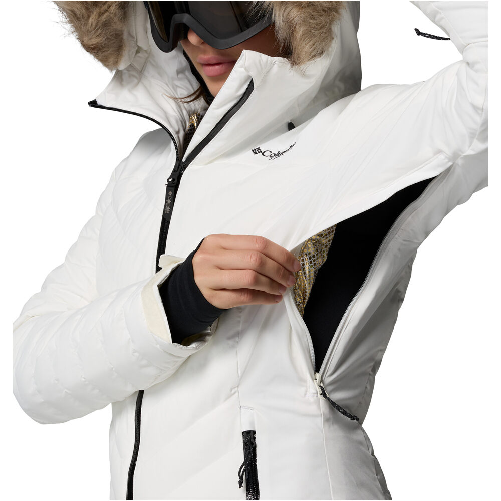 Columbia chaqueta esquí mujer BIRD MOUNTAIN III INSULATED BLANCO 08