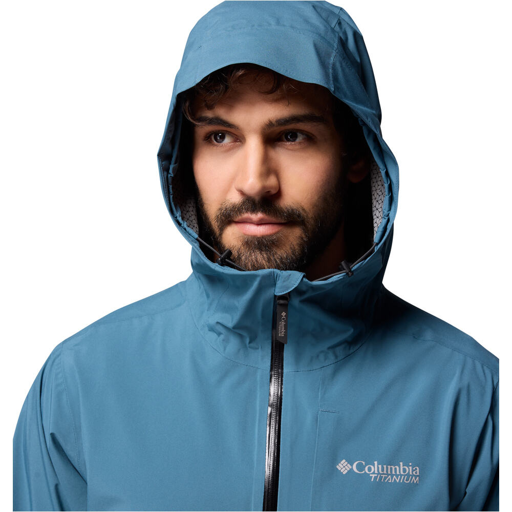 Columbia chaqueta impermeable hombre AMPLI-DRY II AZUL 04