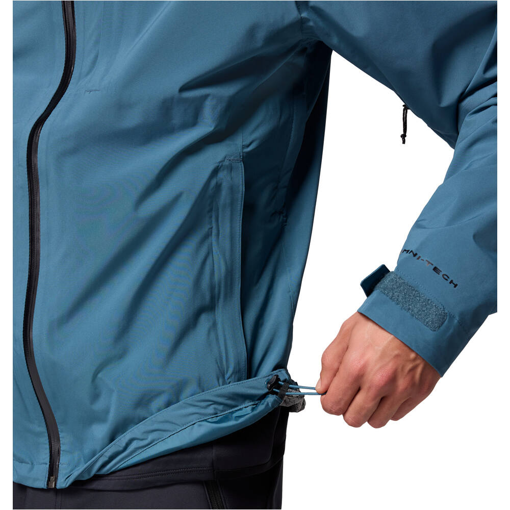 Columbia chaqueta impermeable hombre AMPLI-DRY II AZUL 07