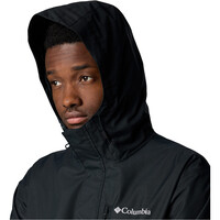 Columbia chaqueta impermeable hombre HIKEBOUND II NEGRO 04