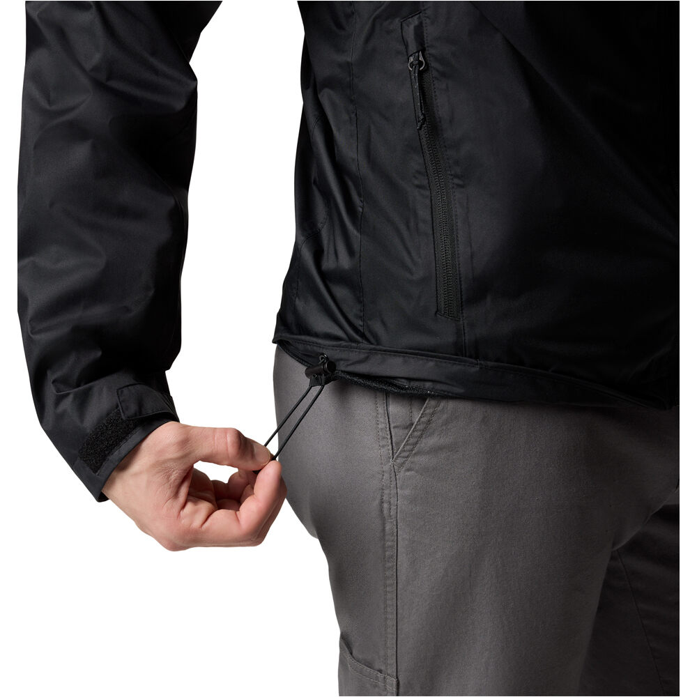 Columbia chaqueta impermeable hombre INNER LIMITS III NEGRO 04