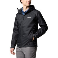 Columbia chaqueta impermeable hombre INNER LIMITS III NEGRO vista detalle