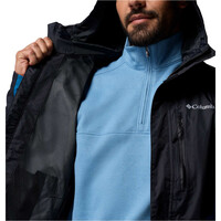 Columbia chaqueta impermeable hombre POURING ADVENTURE III NEGRO 04