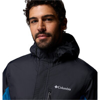 Columbia chaqueta impermeable hombre POURING ADVENTURE III NEGRO 05
