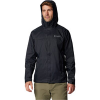 Columbia chaqueta impermeable hombre WATERLIGHT II NEGRO 03