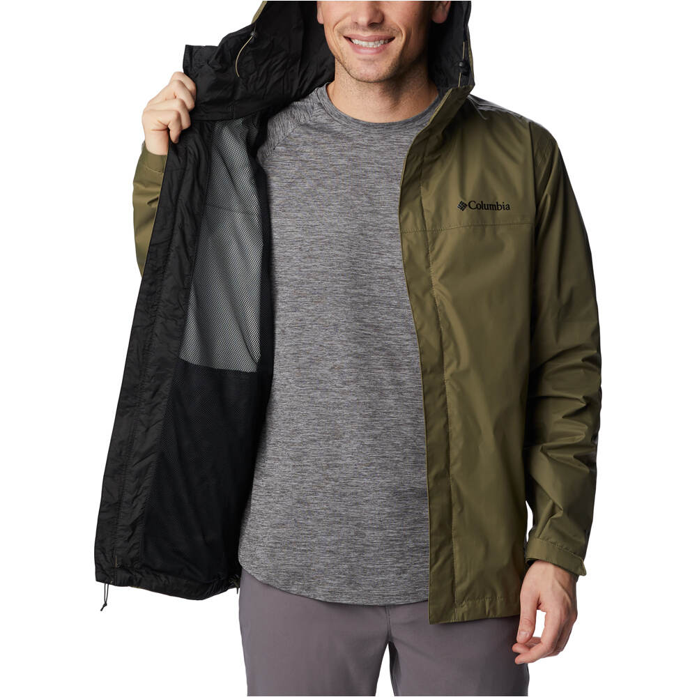 Columbia chaqueta impermeable hombre WATERTIGHT II VERDE 05
