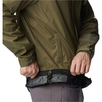 Columbia chaqueta impermeable hombre WATERTIGHT II VERDE 06