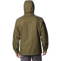 Columbia chaqueta impermeable hombre WATERTIGHT II VERDE vista trasera