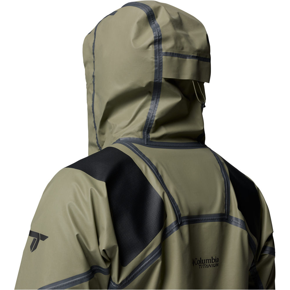 Columbia chaqueta impermeable hombre WHISTLER PEAK VERDE 06