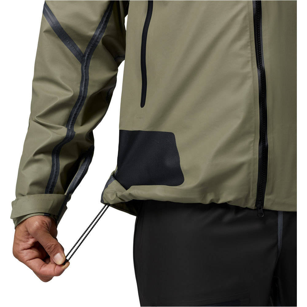 Columbia chaqueta impermeable hombre WHISTLER PEAK VERDE 07