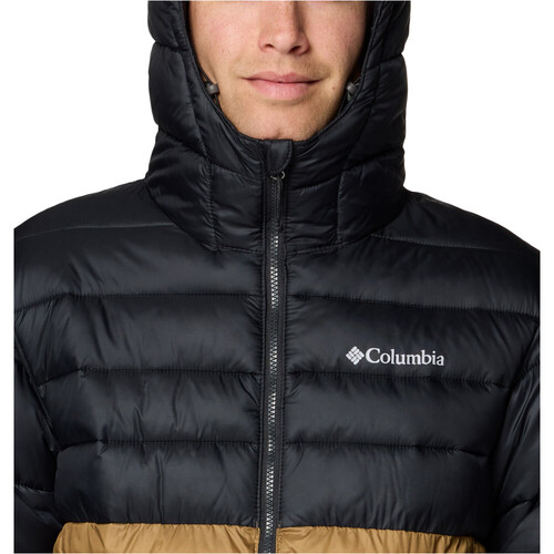 Columbia chaqueta impermeable insulada hombre BUCK MUTTE II MARRON