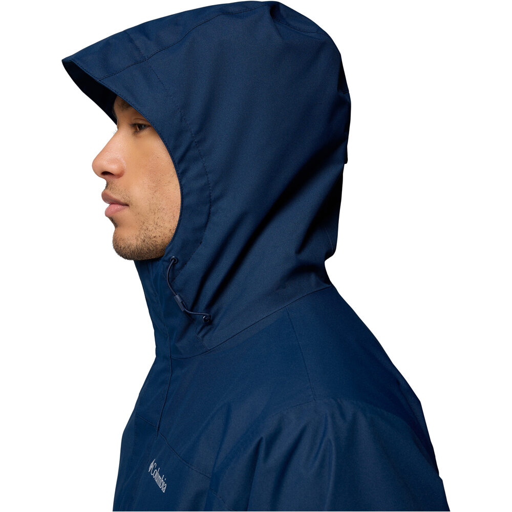Columbia chaqueta impermeable insulada hombre HIKEBOUND II INTERCHANGE AZUL 05