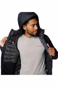 Columbia chaqueta impermeable insulada hombre POWDER LITE II NEGRO 05