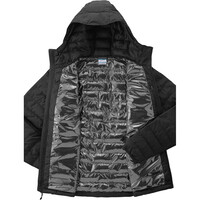 Columbia chaqueta impermeable insulada hombre POWDER LITE II NEGRO 09