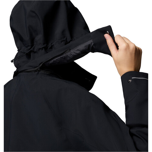 COLUMBIA AMAZETRENCH RAIN negro