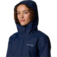 Columbia chaqueta impermeable mujer ARCADIA II AZUL 03