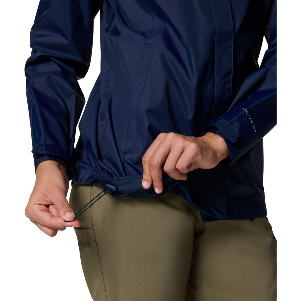 Columbia chaqueta impermeable mujer ARCADIA II AZUL 04