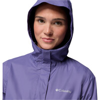 Columbia chaqueta impermeable mujer ARCADIA II MORADO 05