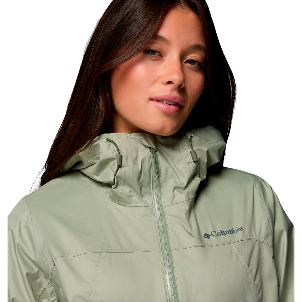 Columbia chaqueta impermeable mujer INNER LIMITS IV GRIS 05