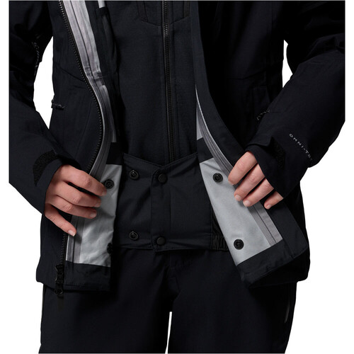 Columbia chaqueta impermeable mujer PLATINUM PEAK II 3L NEGRO